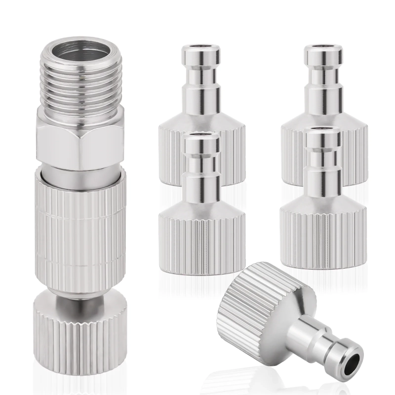 Acoplador de desconexión rápida para aerógrafo 1/8″